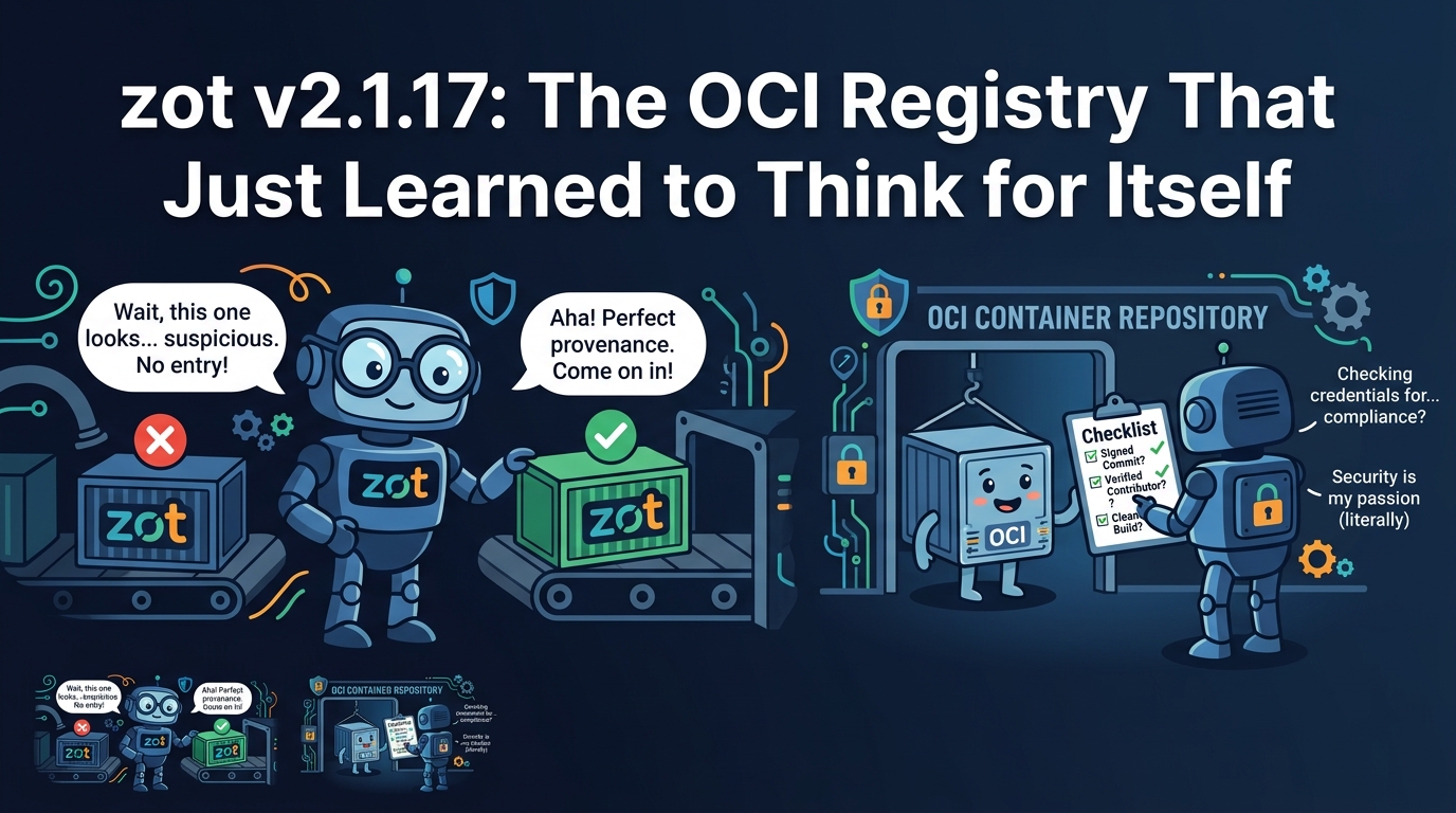 zot v2.1.17: The OCI Registry That Just Learned to Think for Itself